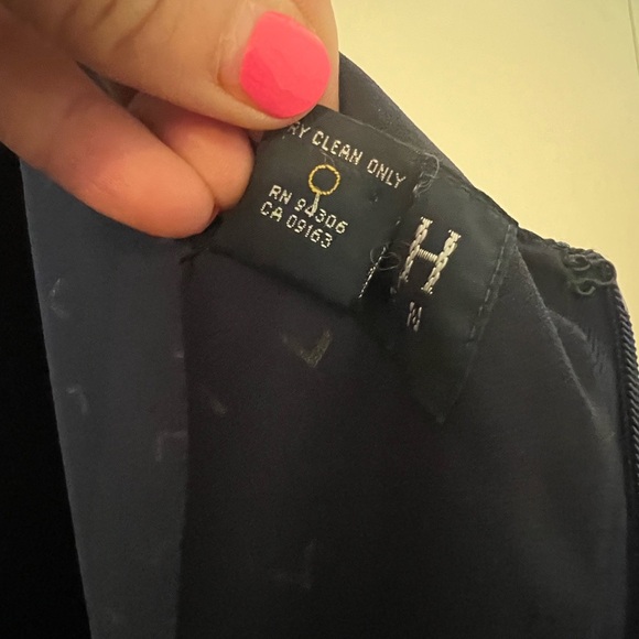 Vintage Ralph Lauren Blue Sleeveless Square Neck Sundress size 12 (J126) - Picture 8 of 13